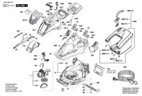 Bosch 3 600 HB9 273 AdvancedRotak 650 Lawnmower Spare Parts